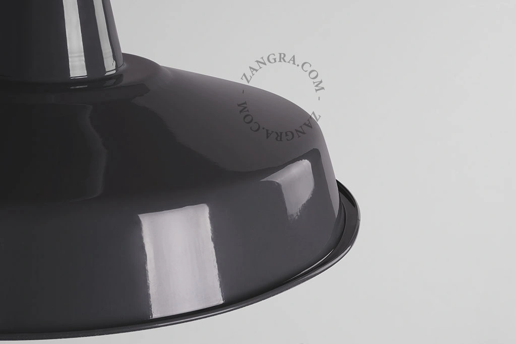enamel lampshade for pendant light 2nd choice - Ø 40 cm