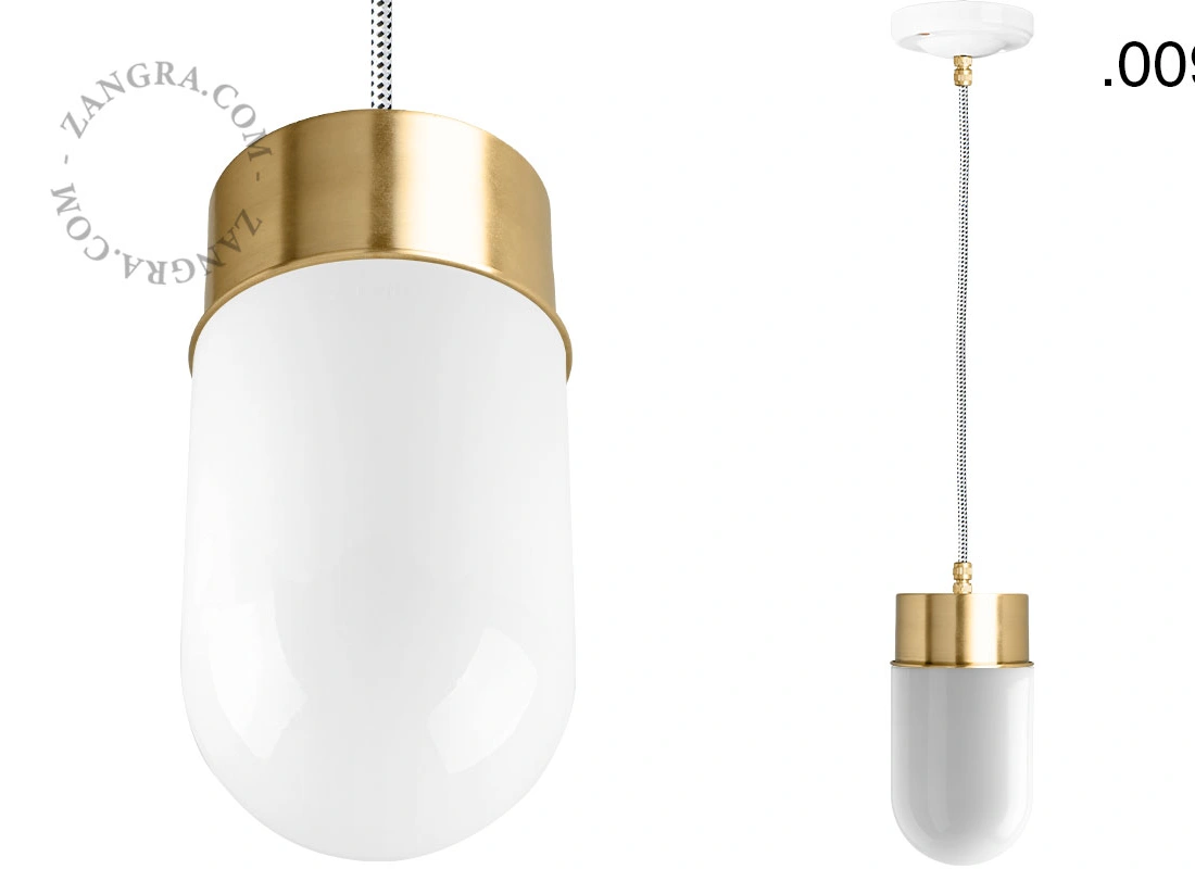 brass pendant light Celestine
