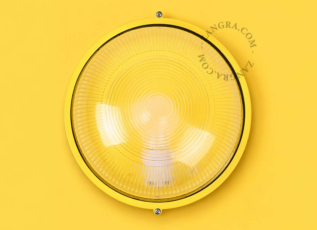 candeeiro exterior amarelo Dot - IP54