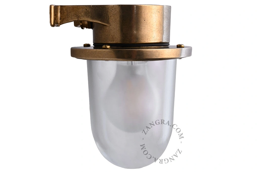 utomhusvägglampa i mässing Denmark - IP64
