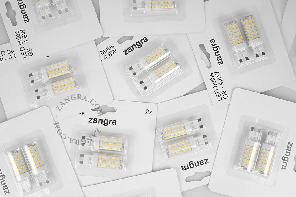 2x LED 4.8W regulável G9
