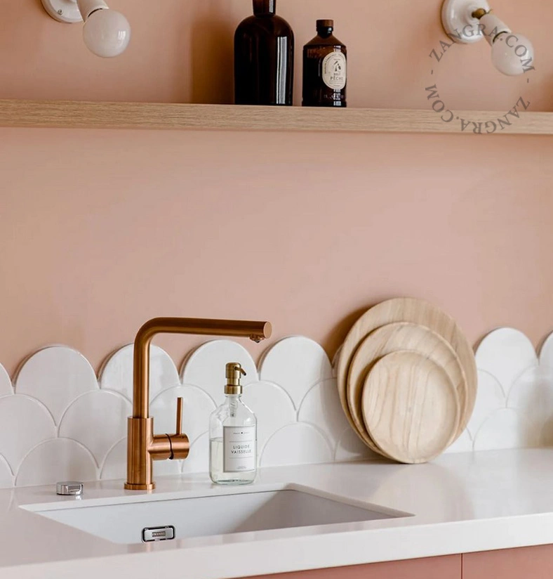applique ou plafonnier orientable en porcelaine blanche
