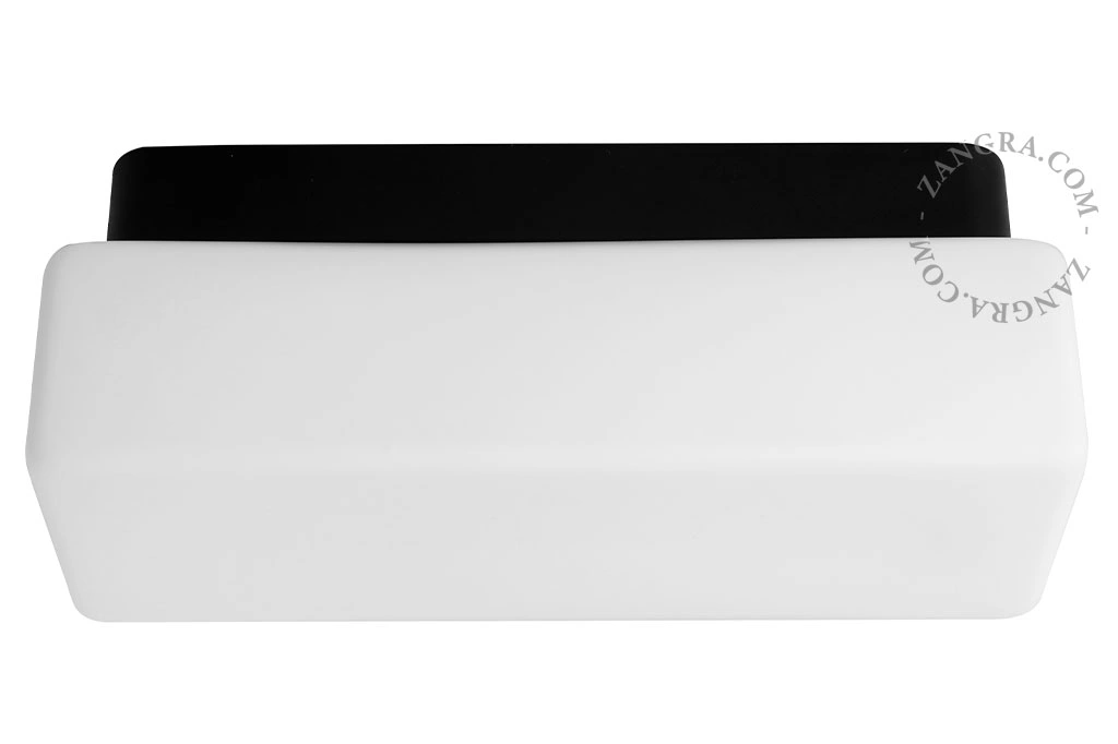 badeværelse lampe i blæst glas – 22,5cm - IP43