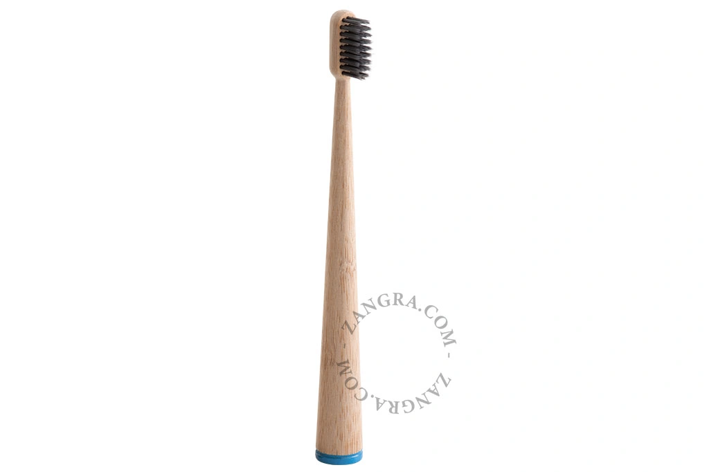 self standing bamboo toothbrush