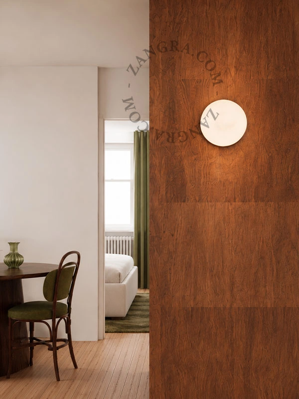 brązowa porcelanowa lampa , Dana - Ø 18 cm - IP54