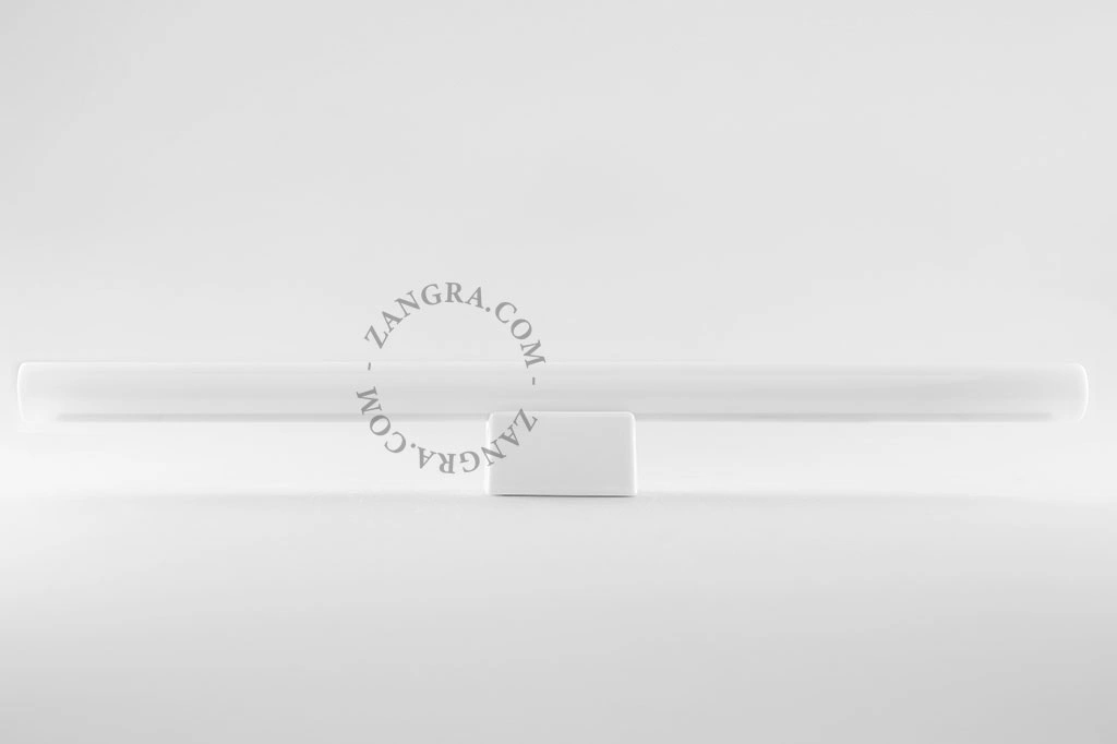 lampe S14d en porcelaine blanche - 50 cm