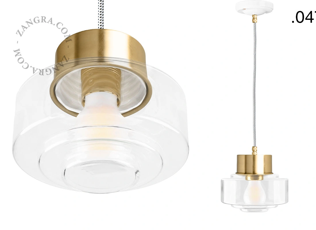 brass pendant light Celestine