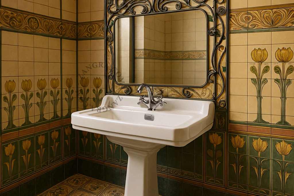 lavabo Art Déco