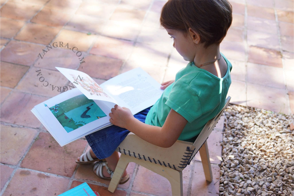 kit di costruzione per sedia per bambini in legno