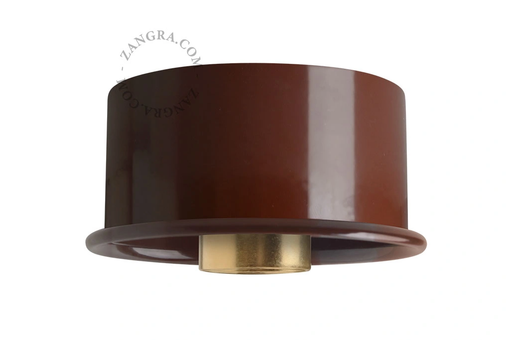 brown wall or ceiling light - Ø 10 cm