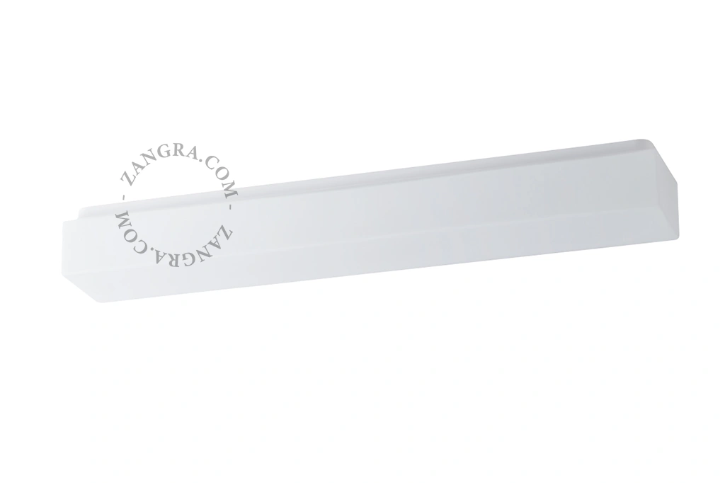 bathroom blown glass wall or ceiling light - 61cm - IP44