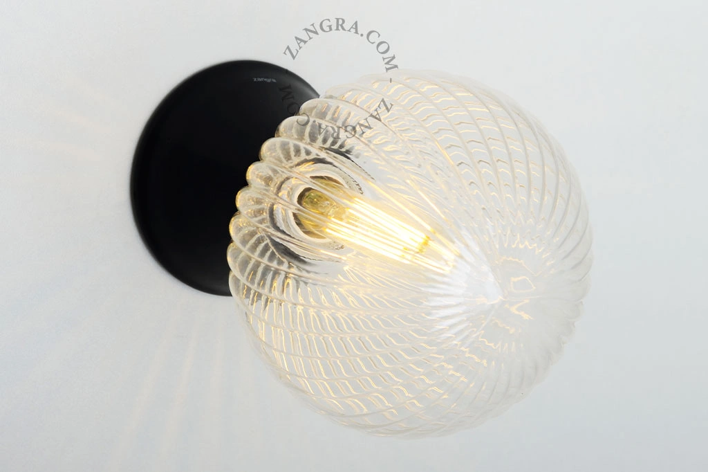 E27 dimbar filament LED ljuskälla - linjer - 2700K - 4W