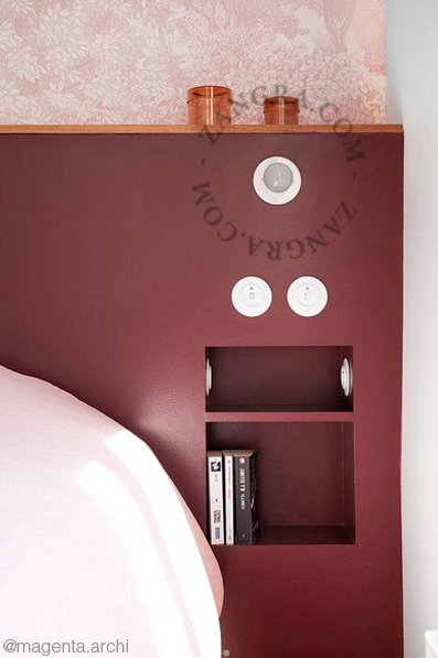 applique ou plafonnier en porcelaine blanche