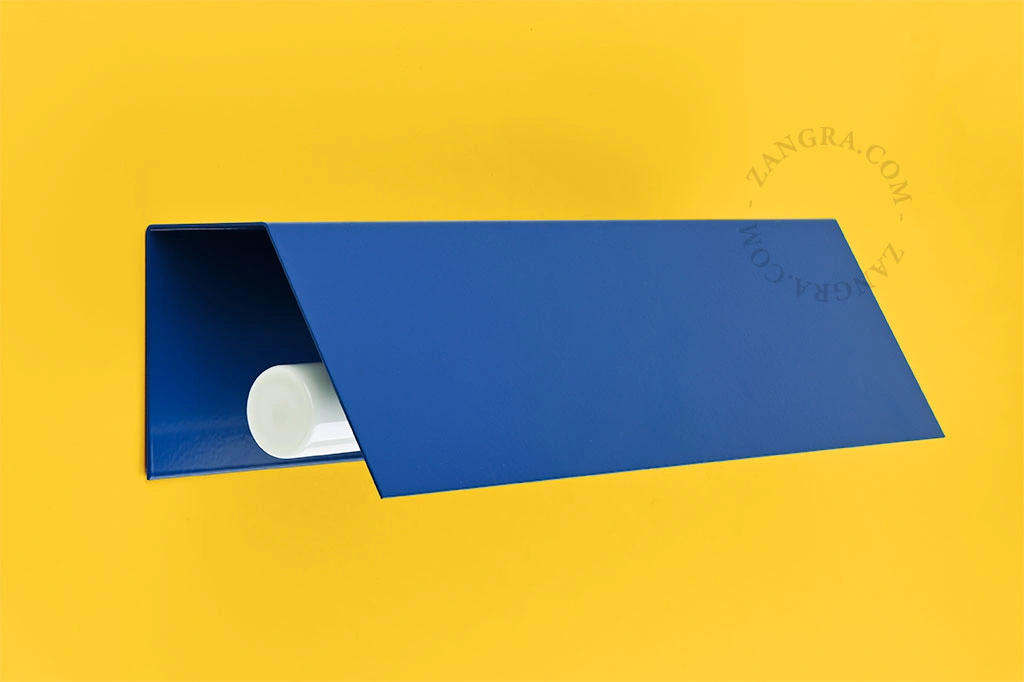 blauwe wandlamp Bram