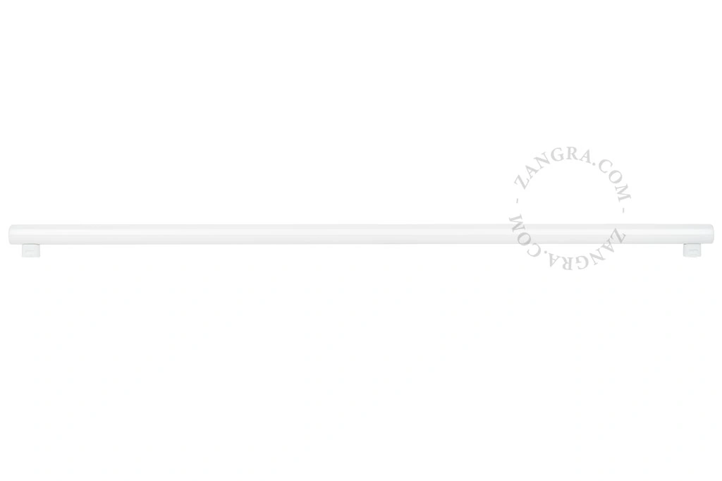 ampoule tubulaire LED S14s - verre opale - 100 cm