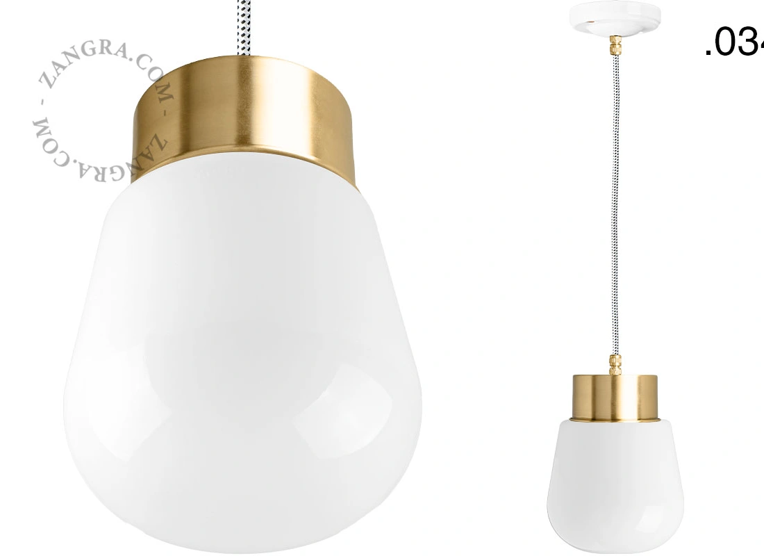brass pendant light Celestine