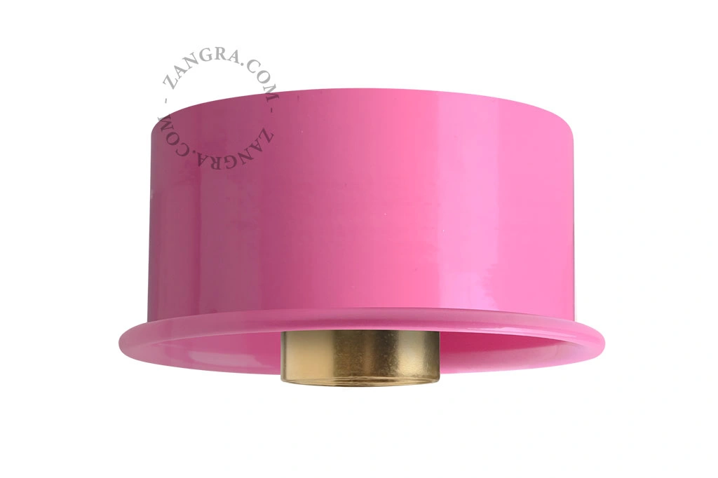pink wall or ceiling light - Ø 10 cm
