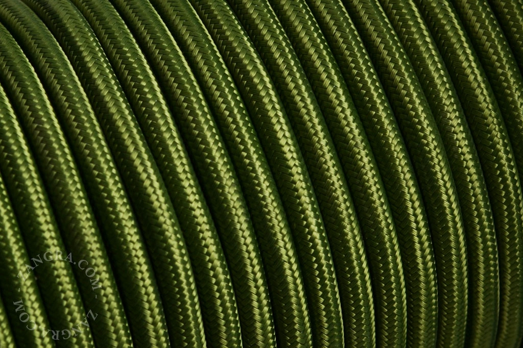 cabo textil - verde caçador