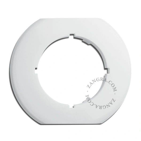 single cover bakelite white
