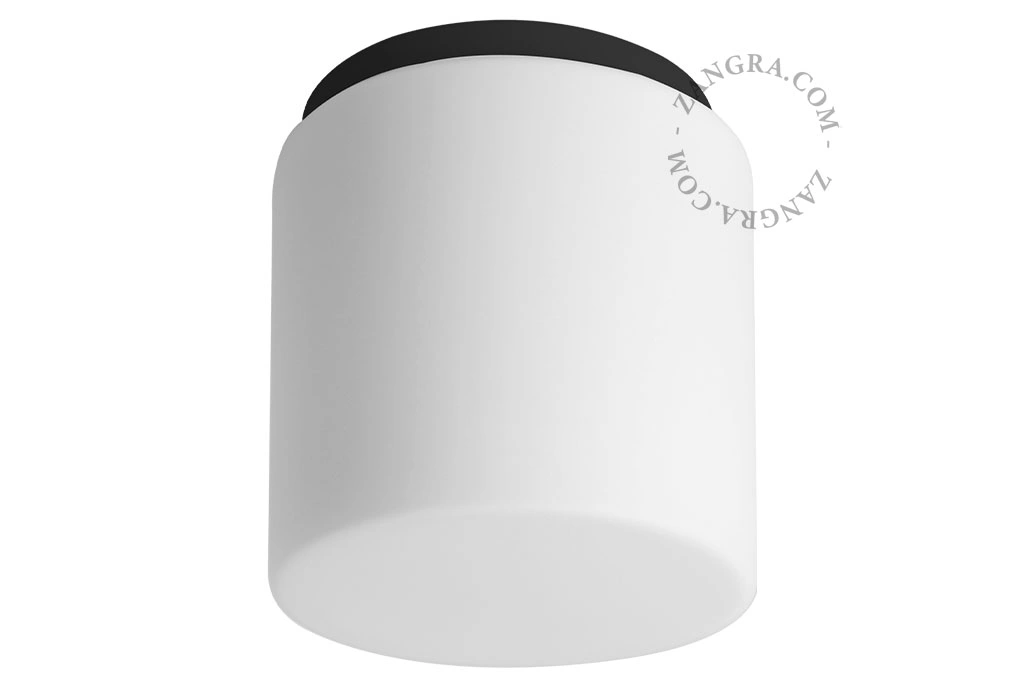 lámpara de baño de vidrio soplado - Ø 14cm - IP44