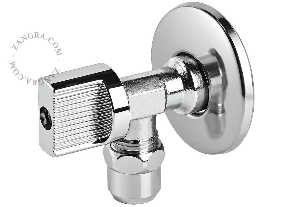 Angle Valve - 1/2" x 3/8" x 10mm