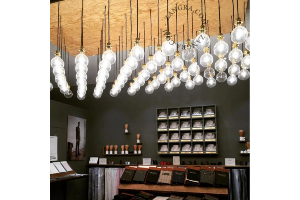 LED filament bulb – clear glass