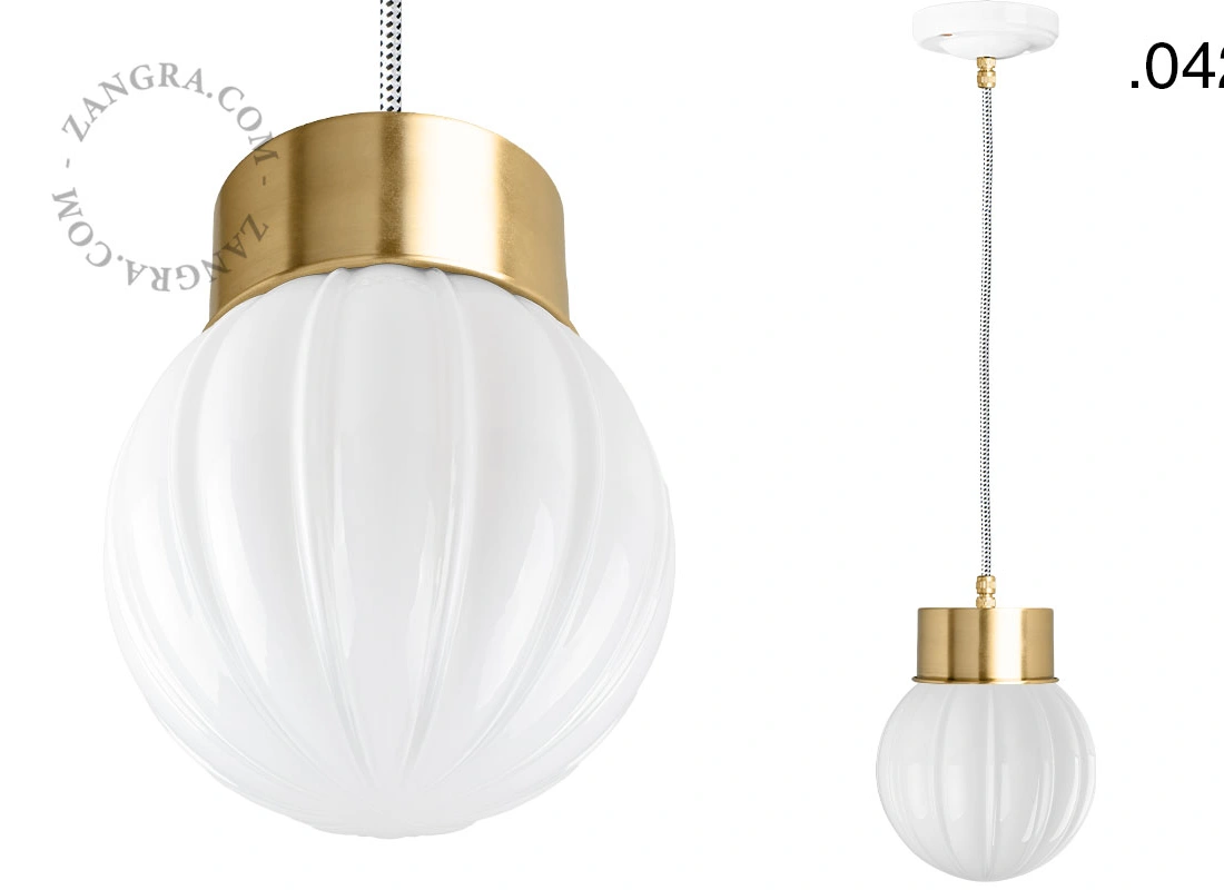 brass pendant light Celestine