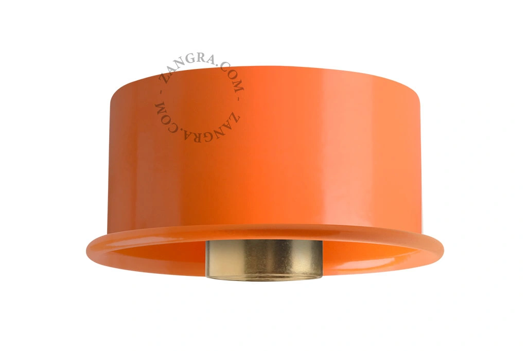 applique ou plafonnier orange - Ø 10 cm