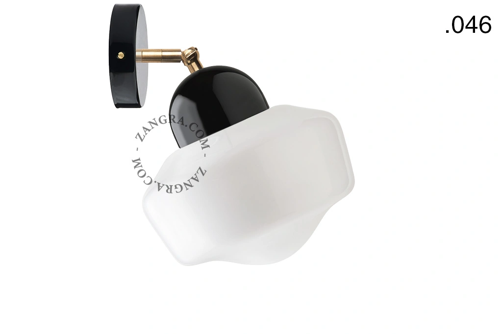 lampa porcelana ze szklanym kloszem