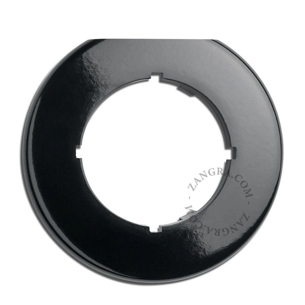 single cover bakelite black
