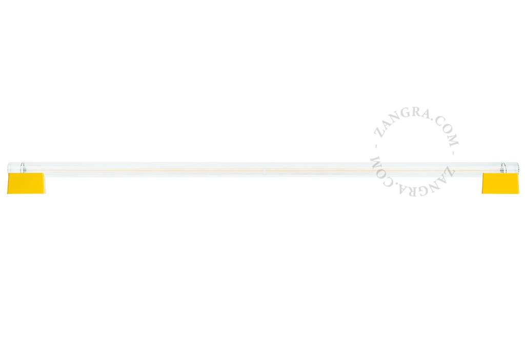 yellow wall or ceiling light S14s  - stick bulb - 100 cm