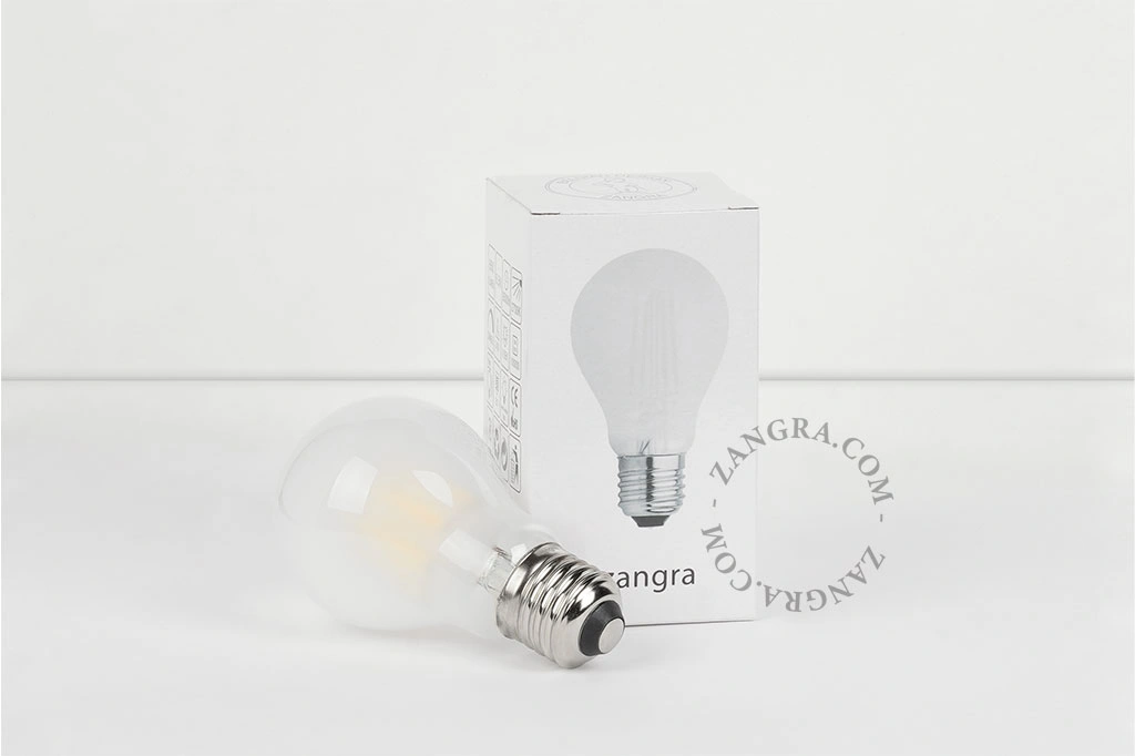 LED lamp 55 mm - mat glas