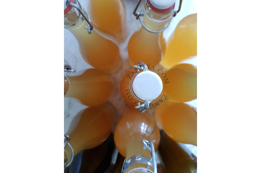 Bügelflaschen mit Gummiverschluss