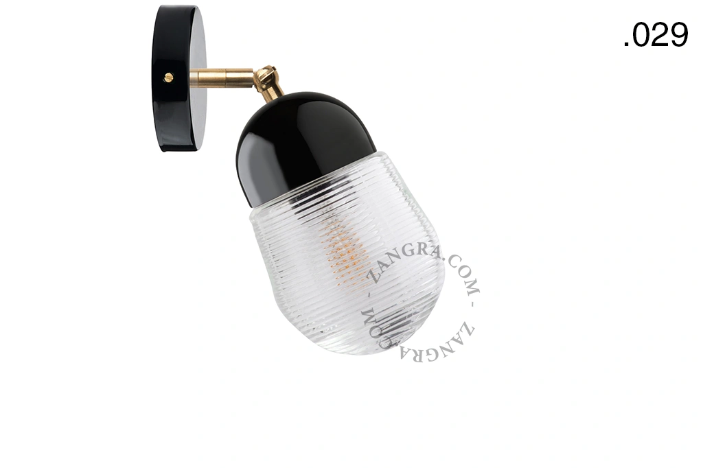 lampa porcelana ze szklanym kloszem