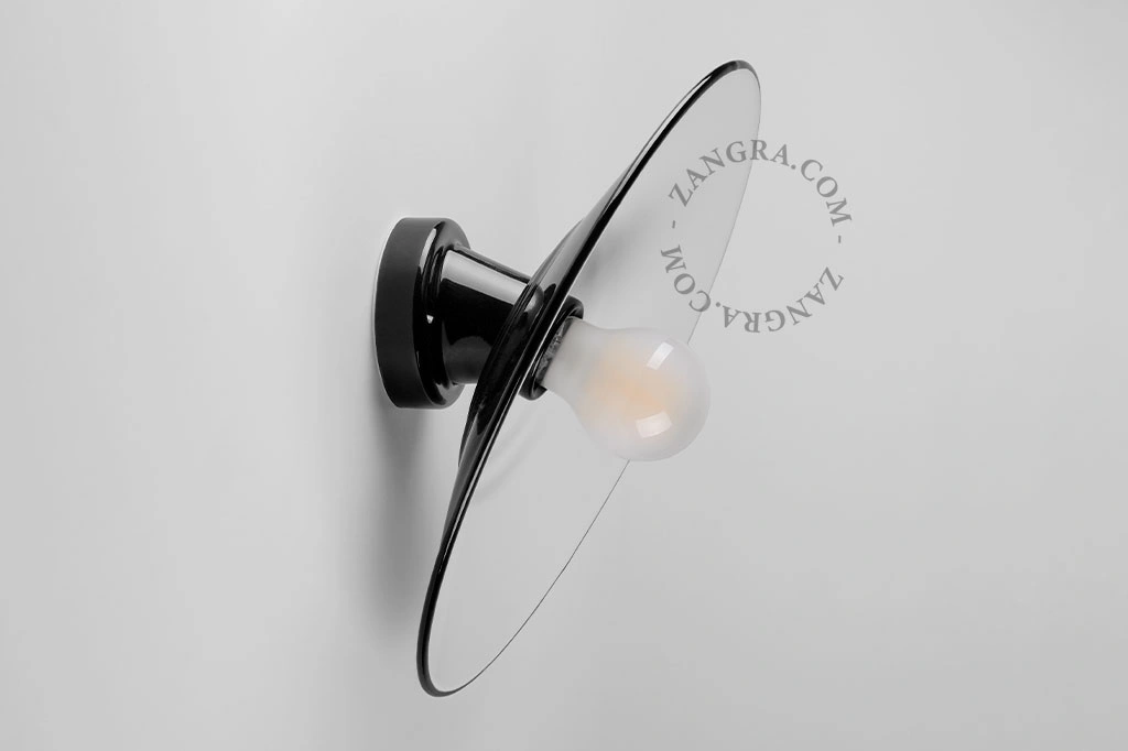 væglampe Angele - sort