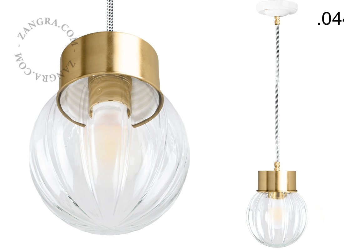 brass pendant light Celestine