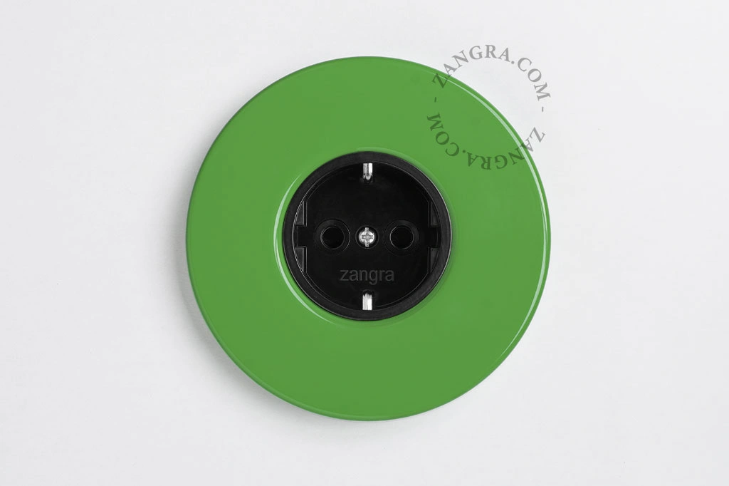 presa a incasso - verde