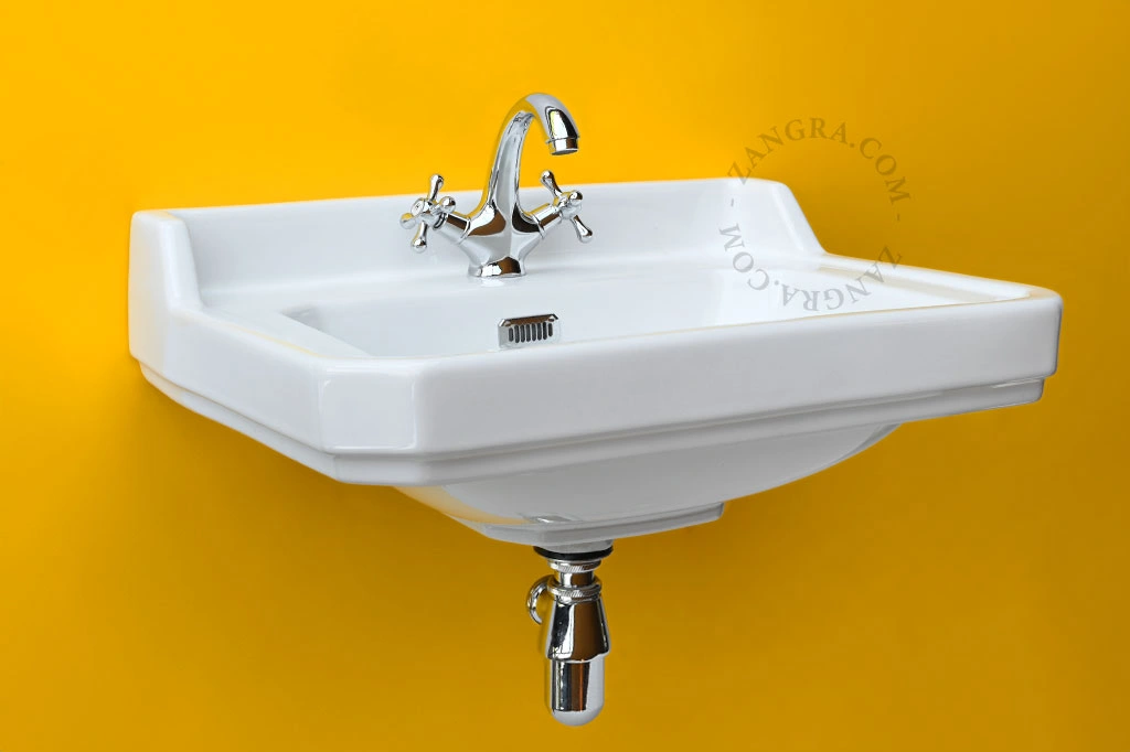 grifo de lavabo Cicero con asas en cruz