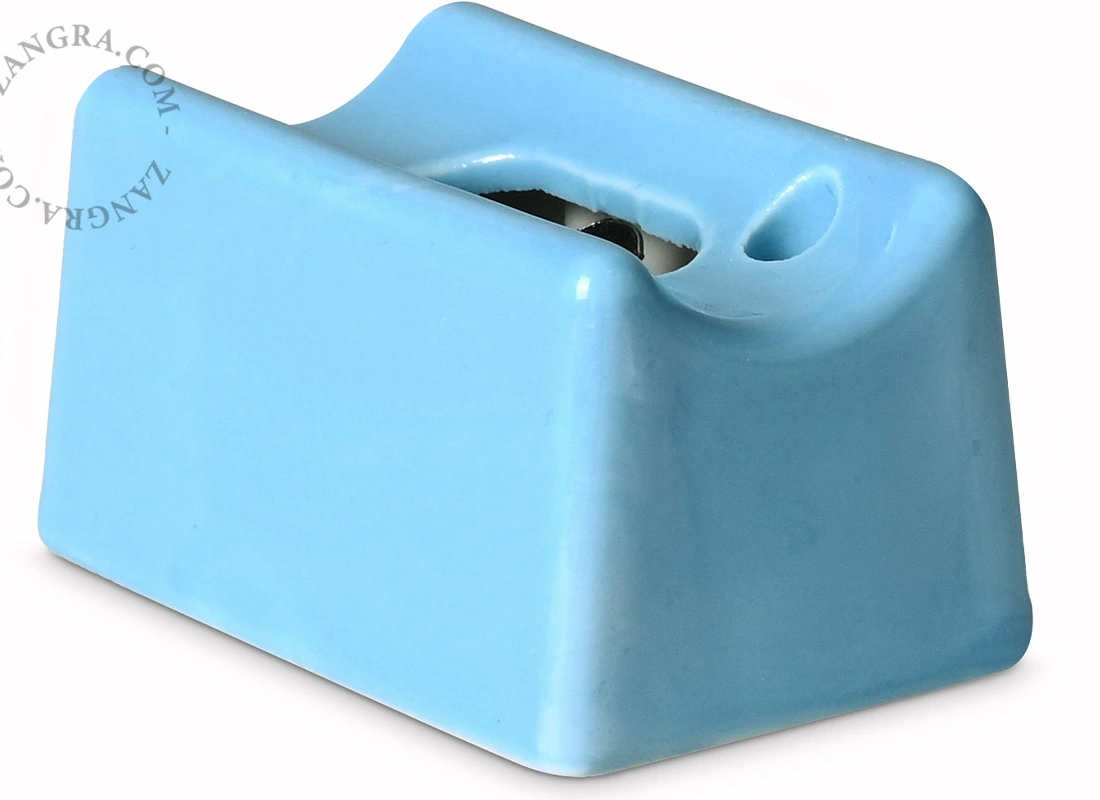 blauwe s14d porseleinen lamphouder voor buislamp