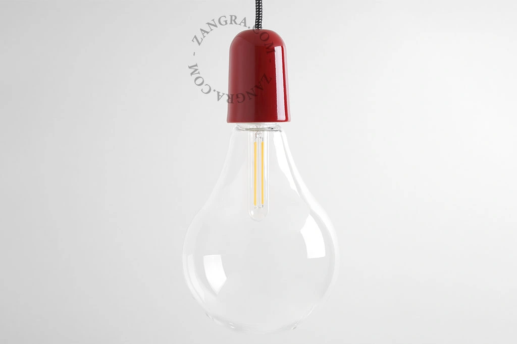 LED Glühbirne – 'drop' Klarglas