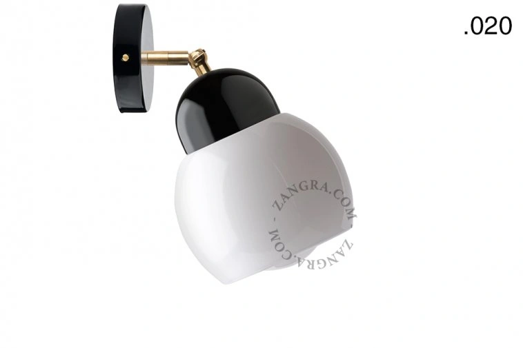 lampa porcelana ze szklanym kloszem