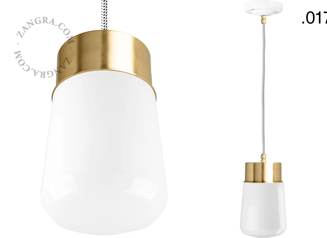brass pendant light Celestine