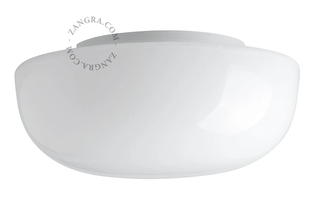 lampada da parete o da soffitto in vetro soffiato - Ø 25 cm