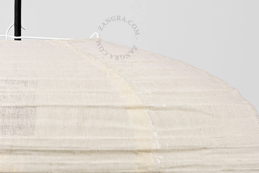 pendant light with fabric cable Celena