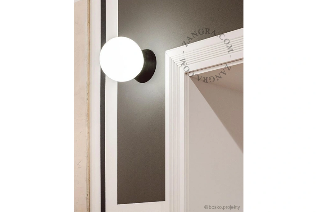 lampenkap in melkglas