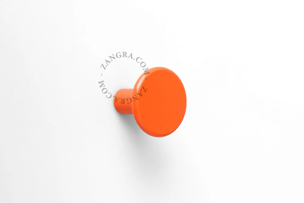 colgador redondo naranja