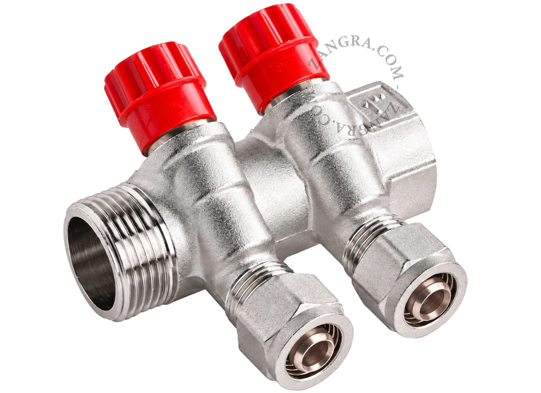 rozdzielacz Ø 36 mm - 1″ x 16 mm, skręcany