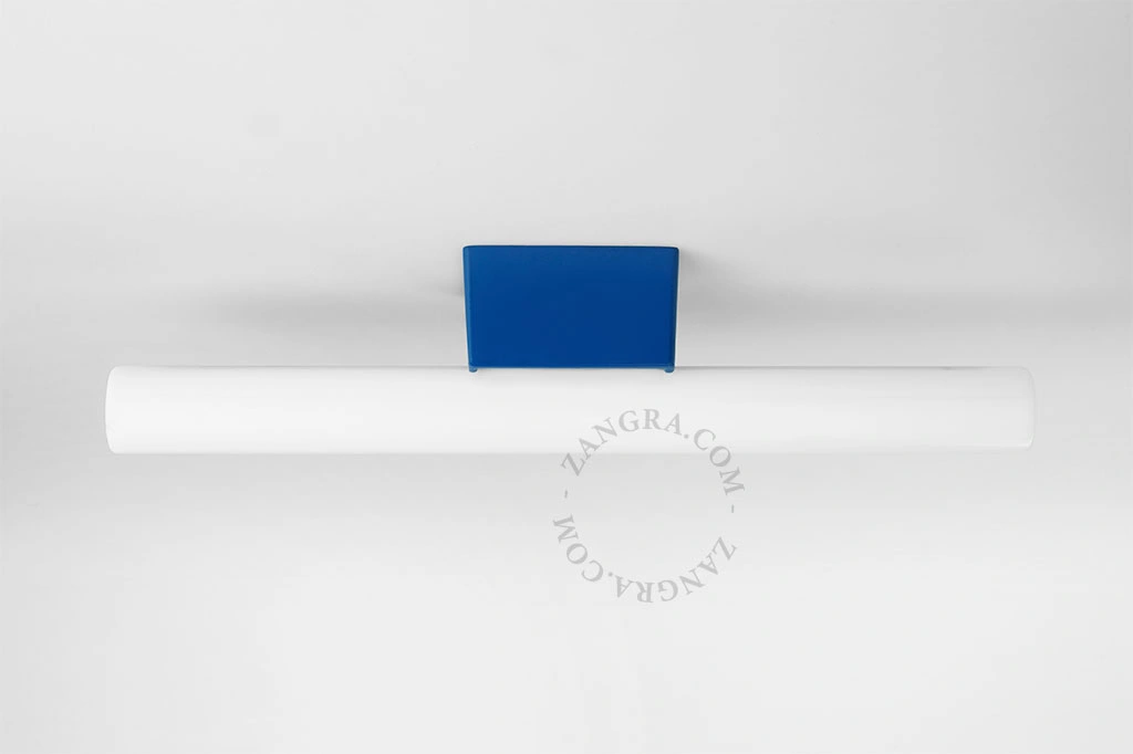 blå væg eller loft lampe S14d - opal stick pære