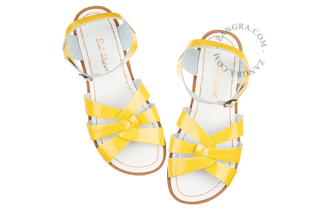 water sandals kids - yellow
