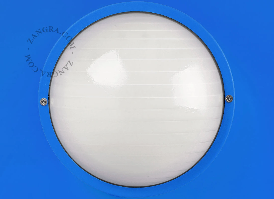 blue bulkhead light Daffodil - IP44